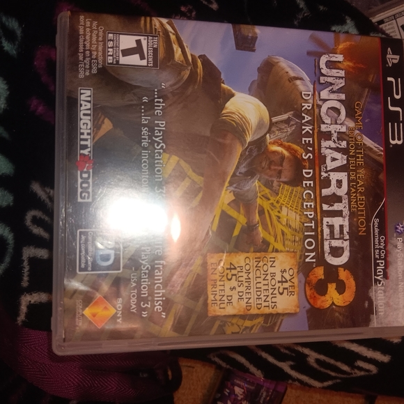 UNCHARTED 3 PS3 USED - Picture 1 of 3